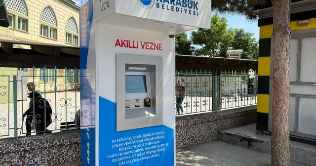 Karabük te yeni akıllı vezneler hizmete girdi Karabük Haberleri