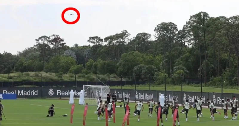 Xabi Alonso nun dronları, Real Madrid antrenmanlarında yeni dönem