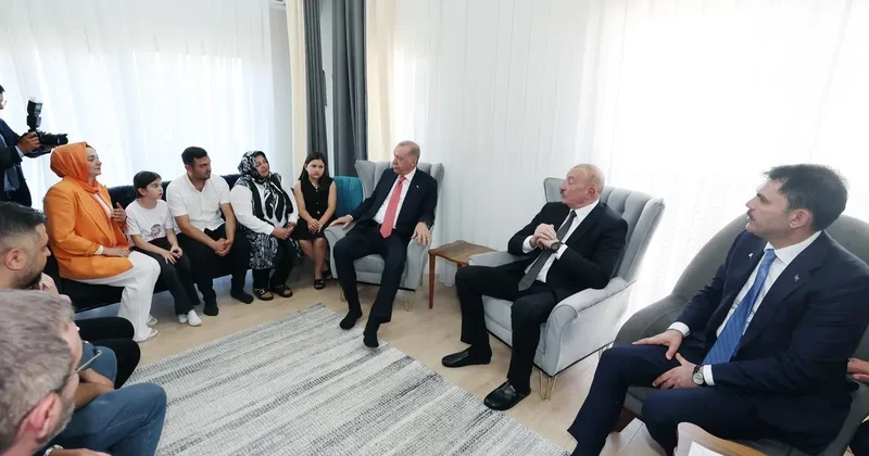 Başkan Erdoğan ile Aliyev’i evinde ağırlayan depremzede Leyla Altun konuştu: Çok güzel bir duyguymuş