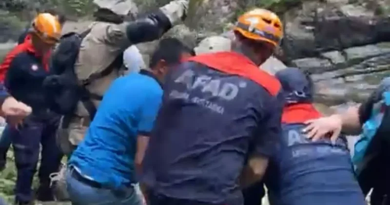 Balık tutmaya gitti, hayatının kabusunu yaşadı! Kurtarılma anı film sahnelerini aratmadı