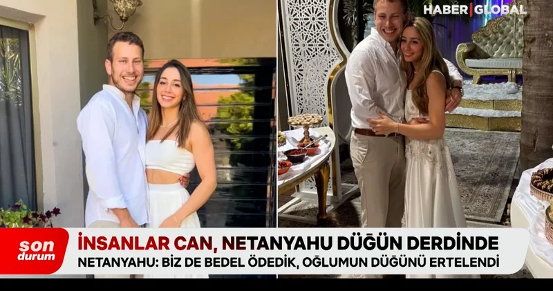 İnsanlar can, Netanyahu düğün derdinde