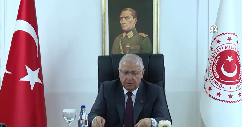 Milli Savunma Bakanı Güler: PKK nın tüm uzantıları silahları bırakmalı