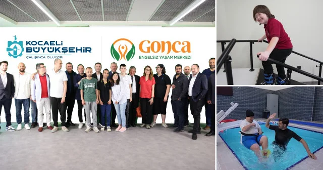 Kocaeli den Türkiye ye örnek: Gonca Engelsiz Yaşam Merkezi hizmete alındı! Buradan ne güller açacak Kocaeli Haberleri