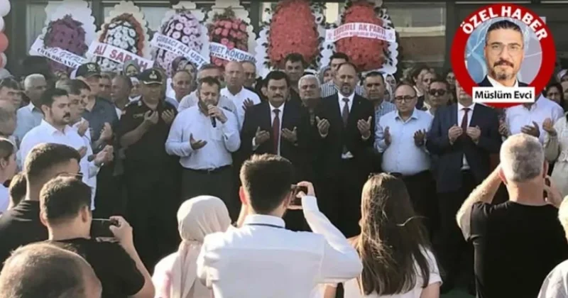 AKP’li Başkan ruhsatsız iş yeri açtı, devlet erkanı tam kadro katıldı Sözcü Gazetesi