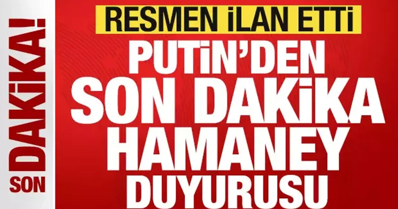Putin den son dakika Hamaney duyurusu! İsrail e çok net mesaj! Resmen ilan etti
