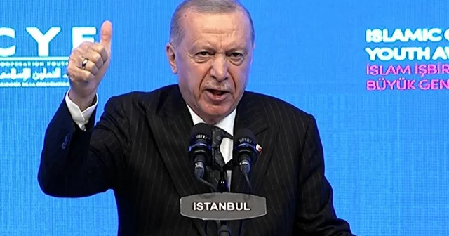 Cumhurbaşkanı Erdoğan: Bugün de Yaşasın özgür Filistin diyoruz VİDEO İZLE