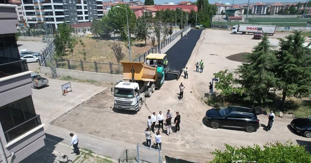Çubuk ta asfalt seferberliği başladı Ankara Haberleri