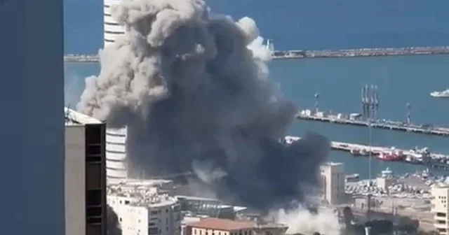 İran’dan İsrail’e yeni saldırı dalgası: İran Hayfa limanını böyle vurdu VİDEO İZLE