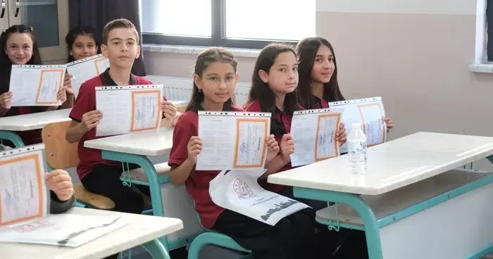Yozgat’ta 68 bin 326 öğrenci karne aldı