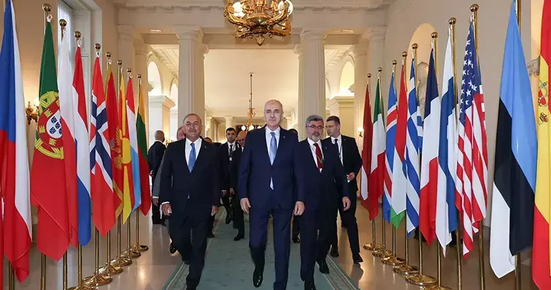 TBMM Başkanı Kurtulmuş, Brüksel’deki NATO Parlamento Başkanları Zirvesi nde