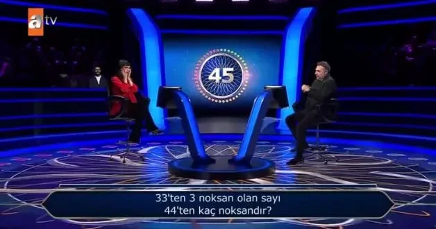 Kim Milyoner Olmak İster de basit soruyu bilemeyen yarışmacı sosyal medyada gündem oldu