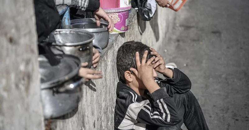 UNICEF ten Gazze de yetersiz beslenen çocuk sayısının endişe verici oranda arttığı uyarısı