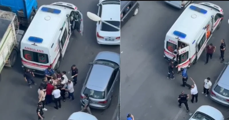 2 grup sokak ortasında birbirine girdi! 4 yaralı