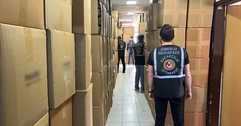 Yılın ilk yarısında 451 milyon liralık kaçak sigara önlendi Sözcü Gazetesi
