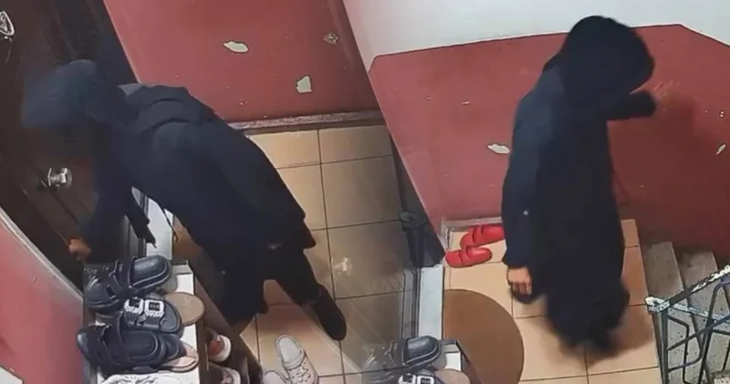 Kağıthane de hırsızlık girişimi! İçeriden gelen sesle planı suya düştü