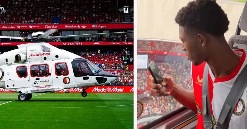 Yeni transferlerini helikopterle sahaya indirdiler! Tanıdık bir isim de var
