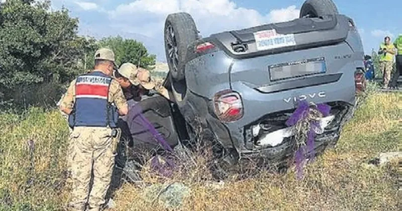 Tarla yolunda can pazarı