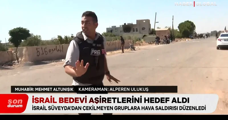 İsrail, Bedevi aşiretlerini hedef aldı! Haber Global o anlara tanıklık etti