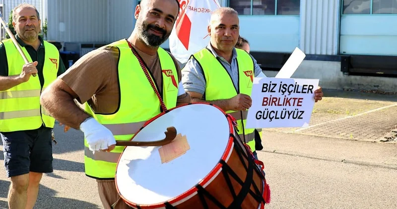 Almanya’da Birtat İşçileri Grevde