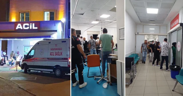 Sünnet düğünü kabusa döndü: 100 kişi hastanelik oldu Yalova Haberleri