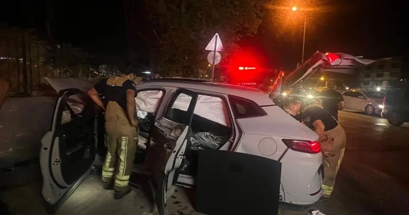 Bursa da ortalığı savaş alanına çeviren kaza: 2 si ağır 8 yaralı