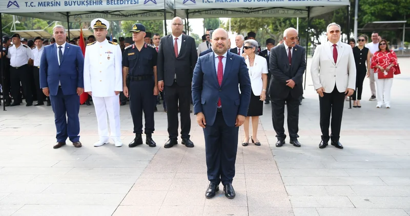 Mersin de Kıbrıs Barış Harekatı nın 51. yıl dönümü kutlandı