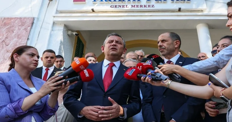 CHP lideri Özel den anlamlı Kıbrıs mesajı