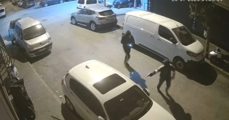 Görüntüler İstanbul dan: Biri sıktı, biri çekti! Sözcü Gazetesi
