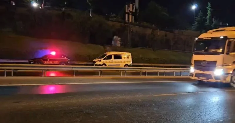 Gaziosmanpaşa’da otoyolda otomobilin çarptığı yaya hayatını kaybetti Güncel haberler Son dakika haberleri