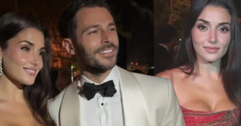 Hande Erçel düğünde şıklığıyla gelini gölgede bıraktı Sözcü Gazetesi