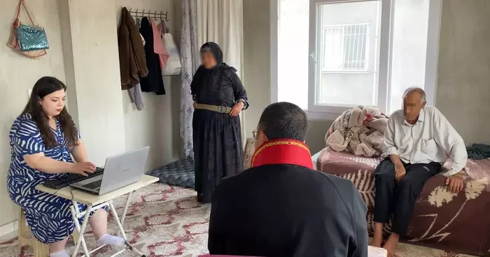 Sağlık sorunları nedeniyle mahkemeye gidemedi, ifadesi evinde alındı