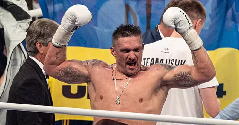 Thirty eight is a young guy! Usyk taunts critics after Dubois demolition!