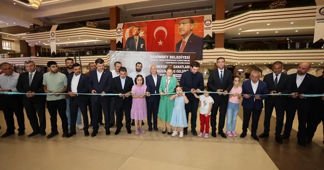 Gaziantep te yaz okulu kursiyerleri için sergi açıldı Gaziantep Haberleri