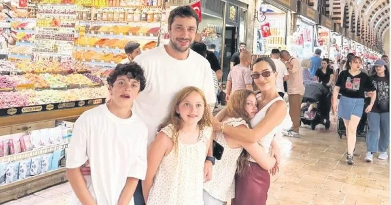 Çocuklarına İstanbul’u tanıttı