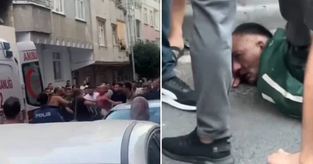 Bağcılar’da sokak ortasında tartıştığı kız arkadaşını bıçaklayan zanlı linç edildi İstanbul Haberleri