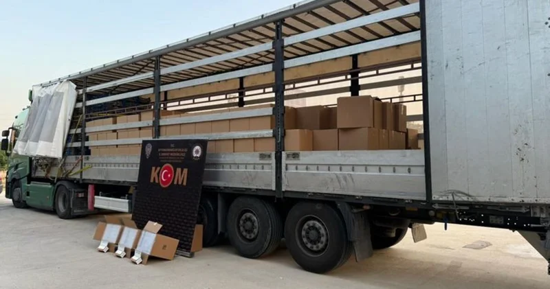 Afyonkarahisar da 4 milyon 300 bin kaçak makaron ele geçirildi Güncel haberler
