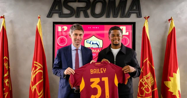 Roma Aston Villa dan Leon Bailey i kiralık olarak kadrosuna kattı Futbol Haberleri
