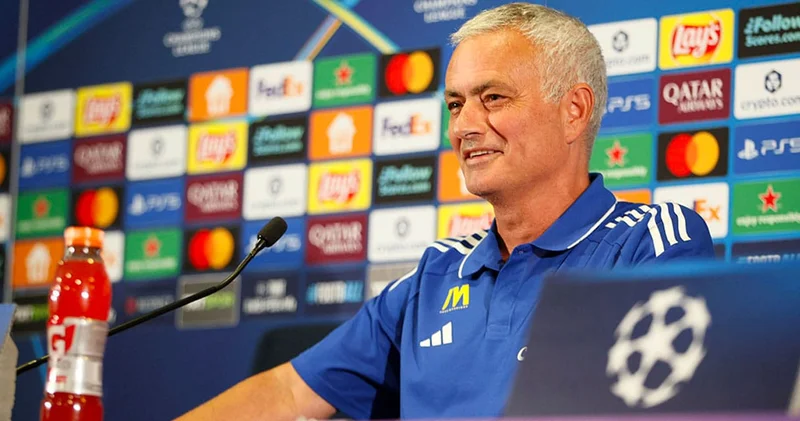 Mourinho Benfica maçı öncesi açıkladı