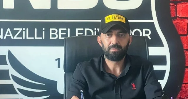 Nazillispor Başkanı Kaya: Alnımız ak Aydın Haberleri