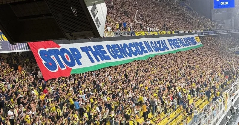 Fenerbahçe den Gazze çağrısı! Soykırımı durdurun