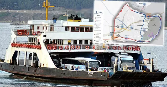 İstanbul da köklü değişiklik! Ünlü vapur hattı değişiyor: Otobüs şeridi buraya konumlandırılacak...