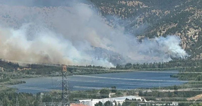Eymir Gölü çevresinde yangın! Nedeni belli oldu