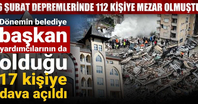 112 kişiye mezar olmuştu: Arıkan Sitesi davası açıldı! Belediye başkan yardımcılarının da olduğu 17 kişinin hapsi istendi