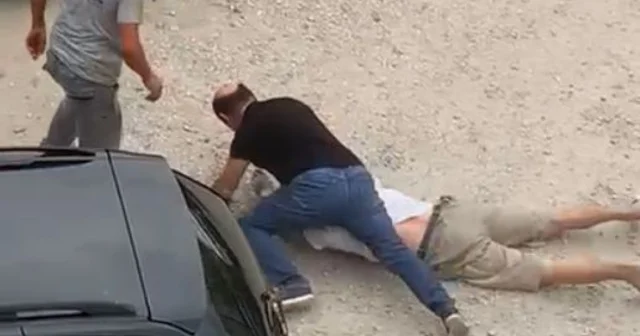 Otopark ücreti tartışmasında müşterisini vurdu; kavga anları kamerada Samsun Haberleri