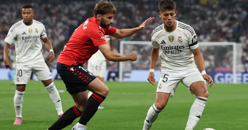 Arda Güler forma giydi! Real Madrid Osasuna’yı tek golle geçti