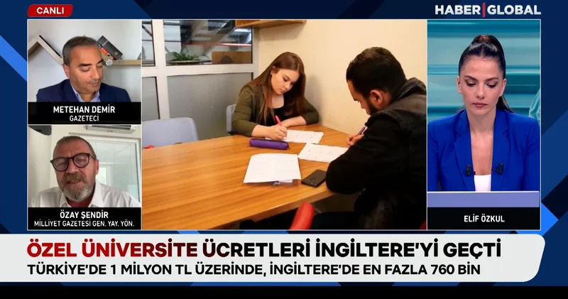 Özel üniversite ücretleri İngiltere’yi geçti