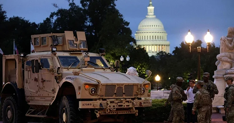 Washington da acil durum operasyonları: 456 kişi gözaltına alındı