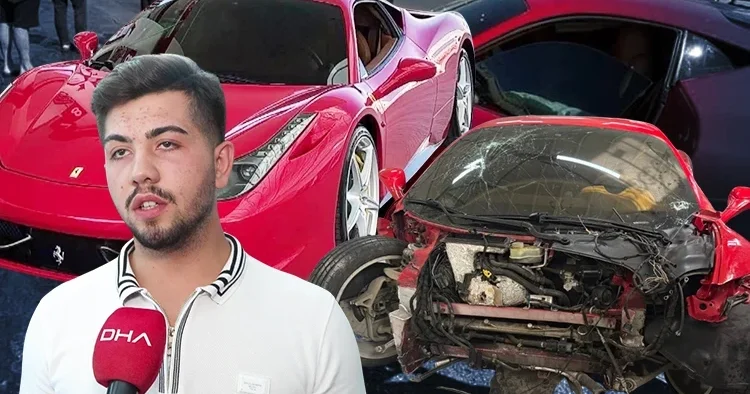 Duyunca ilk sözü bu olmuş Test sürüşü yapan usta kaza yapıp pert etmişti! 15 milyonluk lüks aracın sahibi konuştu...