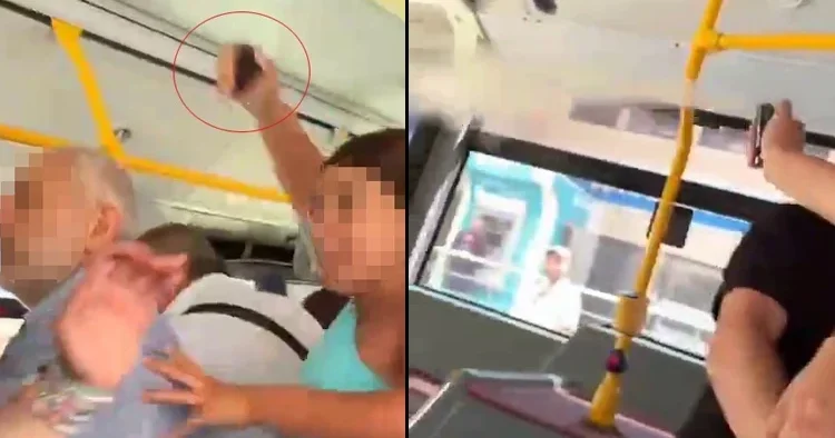Otobüste ortalığı karıştıran kavga! Şoföre biber gazı sıktı