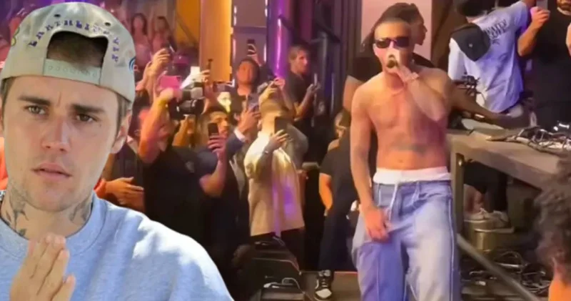 Justin Bieber sanıp sahneye aldılar: Hesabı görünce şok oldular!